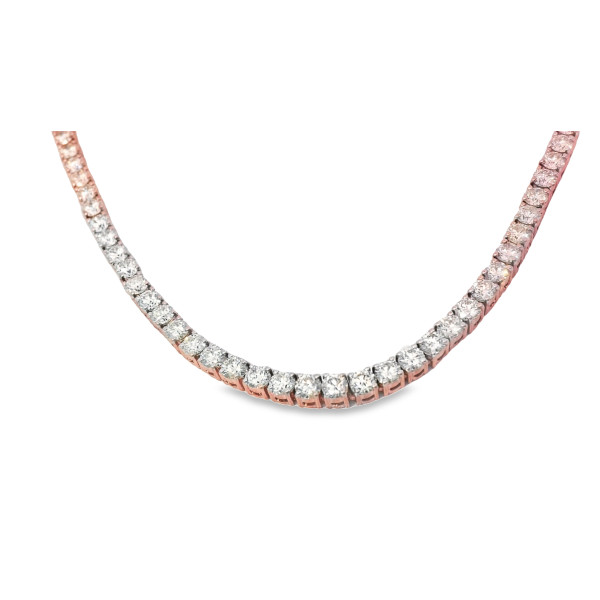 Rose Gold Tennis Chain