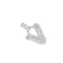 V Letter Pendant