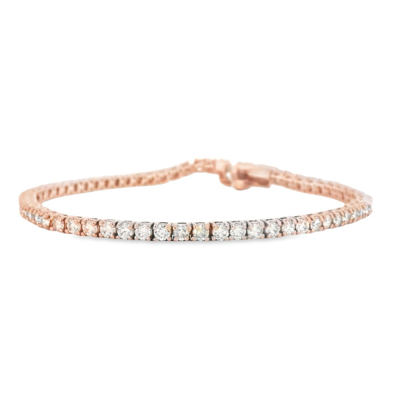 10K rose gold bracelet