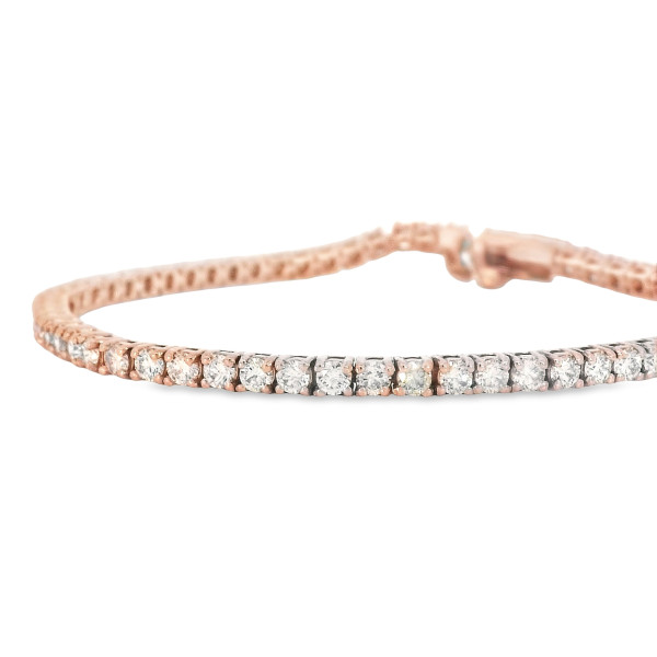 10K rose gold bracelet