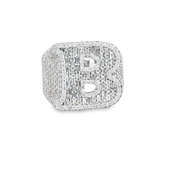 14kt Letter B Ring