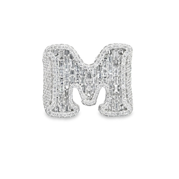 14kt Letter M Ring