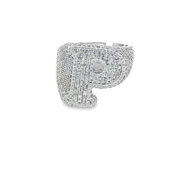14kt Letter P Ring