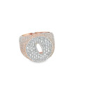 14kt Letter O Ring
