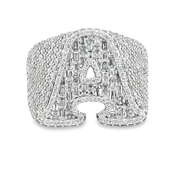 14kt Letter A Ring