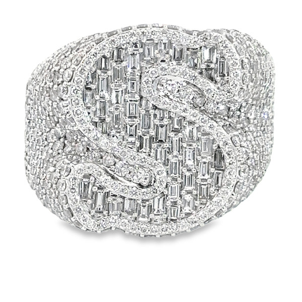 14kt Letter S Ring